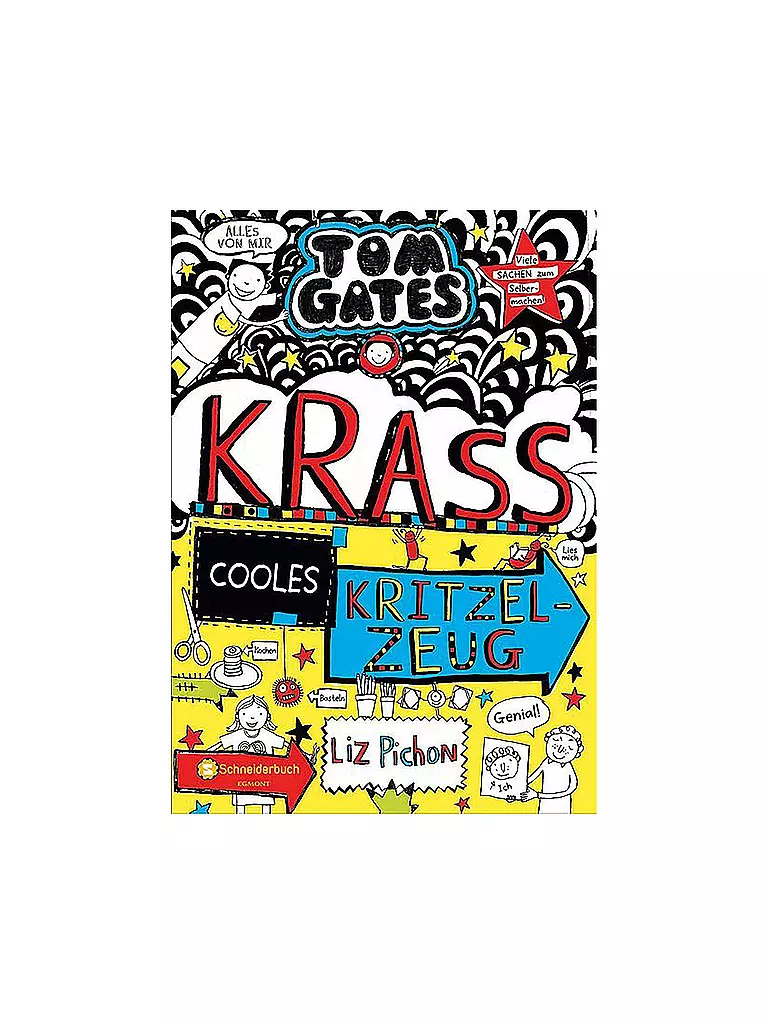 VGS EGMONT SCHNEIDER VERLAG | Tom Gates - Krass cooles Kritzel-Zeug Band 16 | keine Farbe