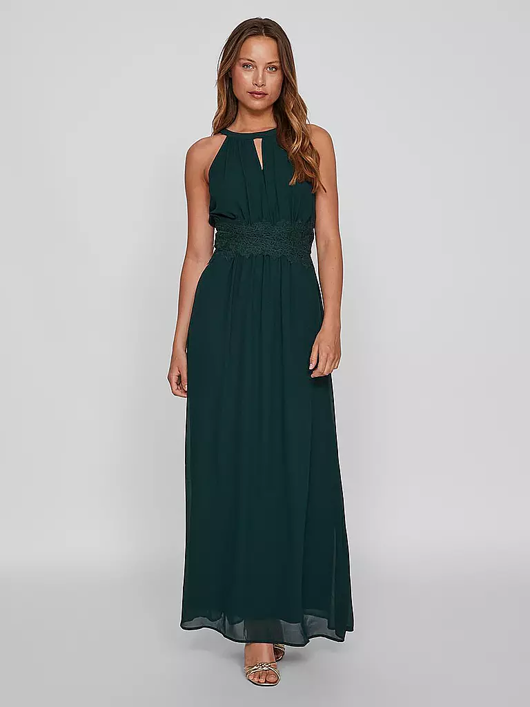 VILA | Abendkleid VIMILINA | petrol