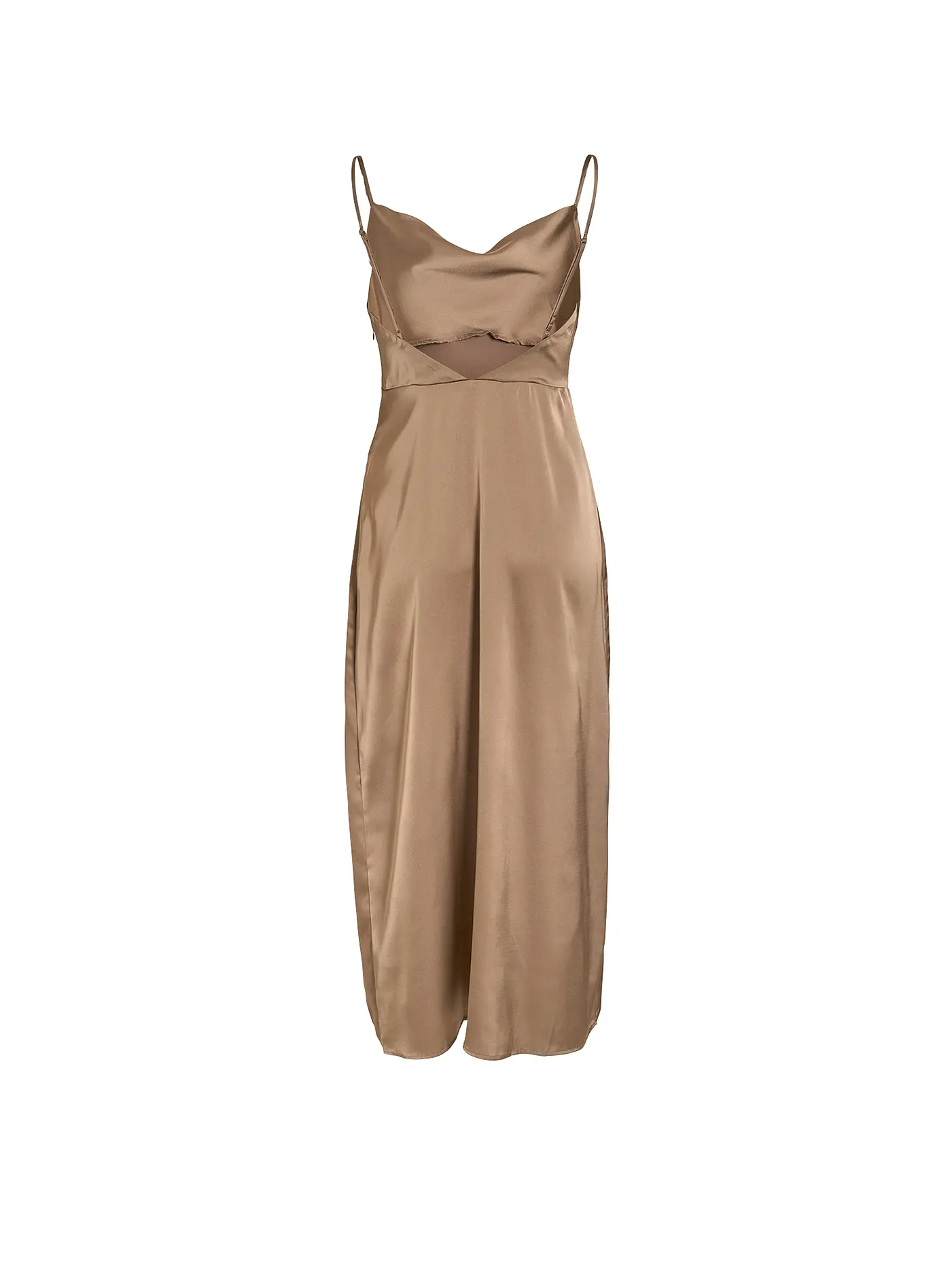VILA | Abendkleid VIRAVENNA | braun