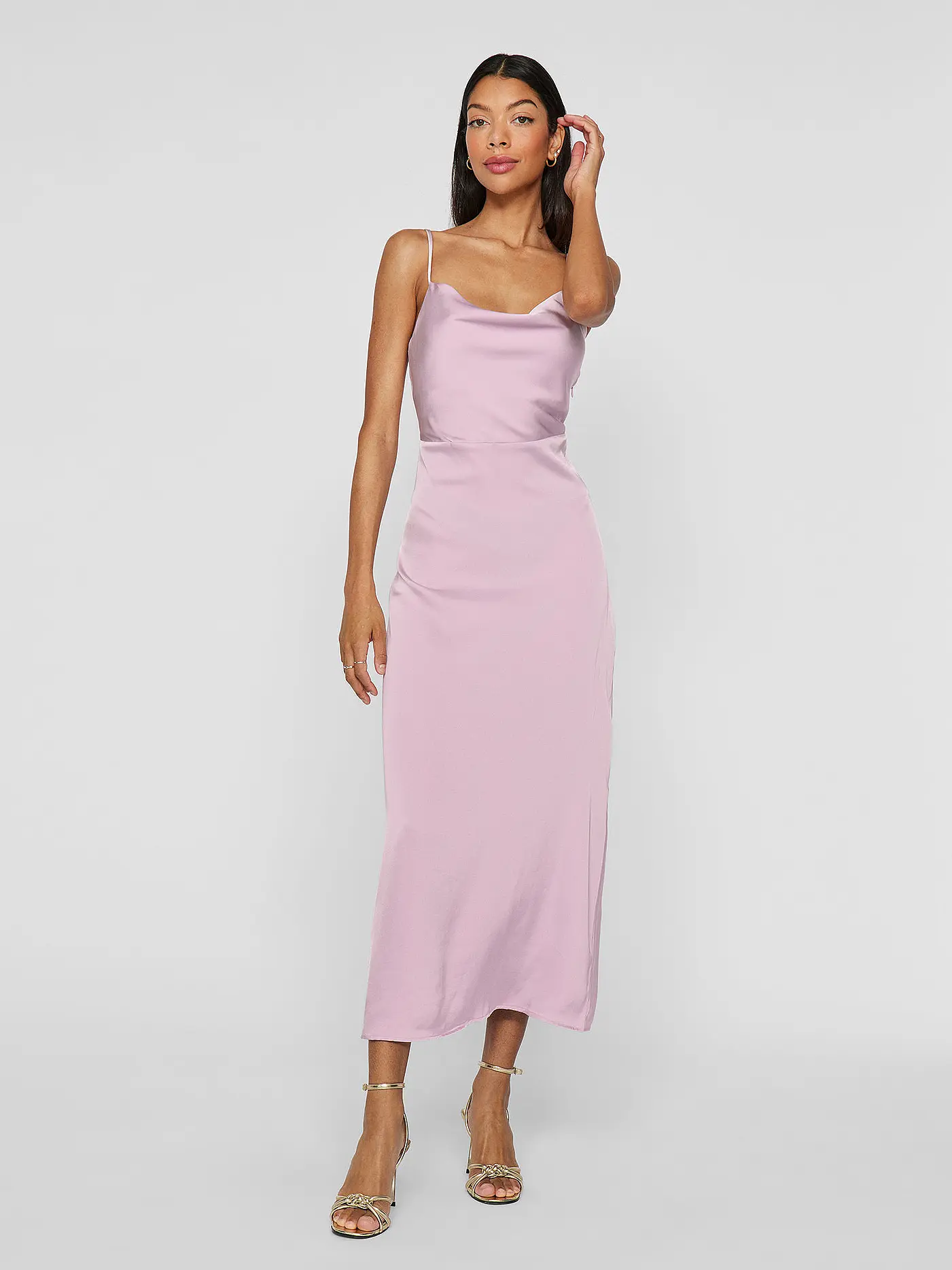VILA | Abendkleid VIRAVENNA | rosa