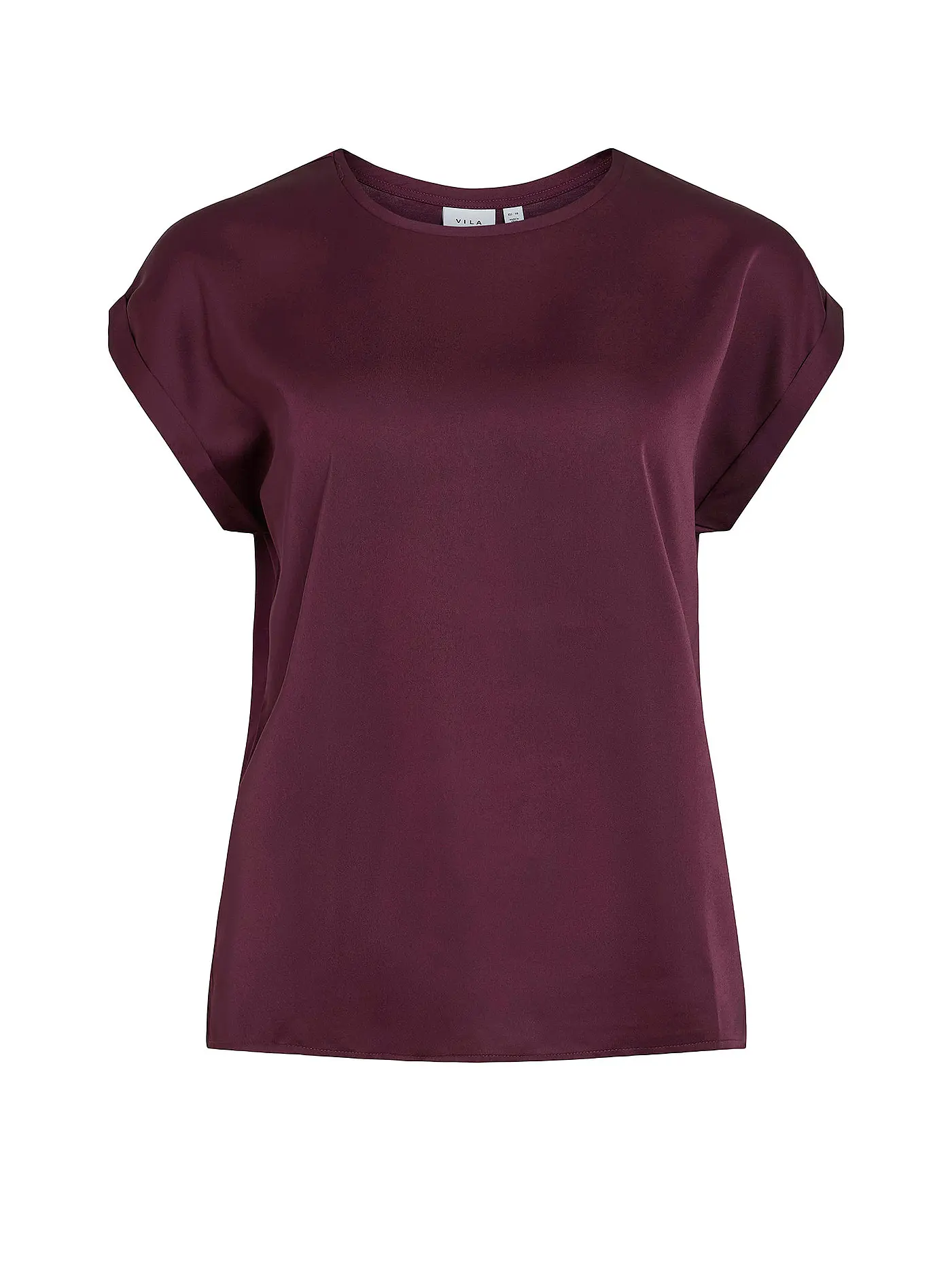 VILA | Blusenshirt VIELLETTE  | beere