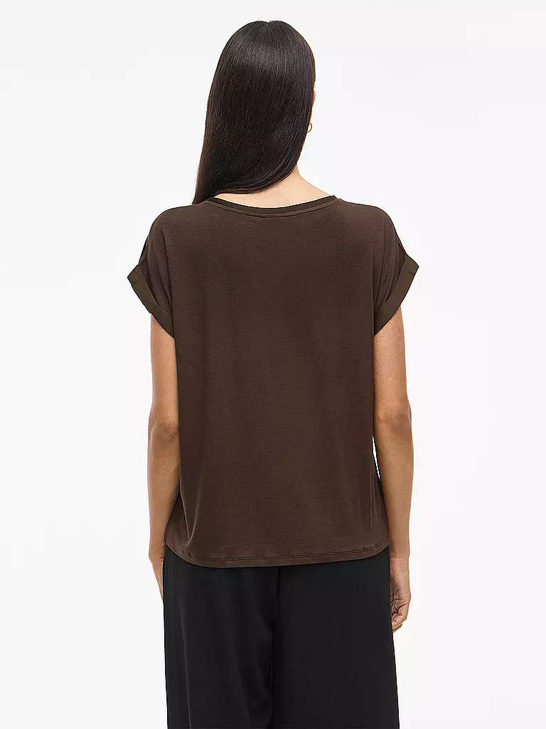 VILA | Blusenshirt VIELLETTE | braun