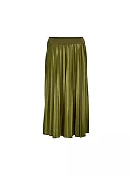 VILA | Plisseerock VINITBAN  | olive