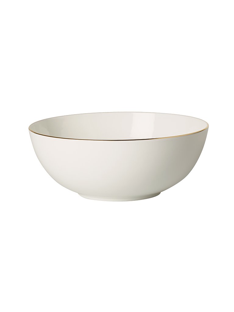 VILLEROY & BOCH SIGNATURE Saladier rond Anmut Gold 23cm blanc