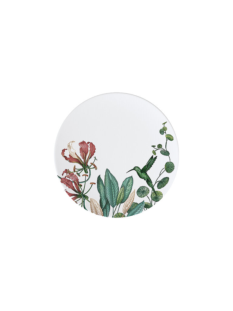 VILLEROY & BOCH SIGNATURE Speiseteller 27x27cm  Avarua Weiss bunt