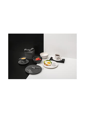 VILLEROY & BOCH | Frühstücks-Set 8-tlg. MANUFACTURE-MICKEY MOUSE Weiss/Schwarz