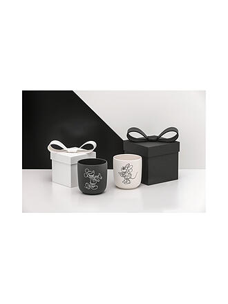 VILLEROY & BOCH | Kaffeebecher Set 2.tlg MANUFACTURE-MICKEY MOUSE Schwarz/Weiss