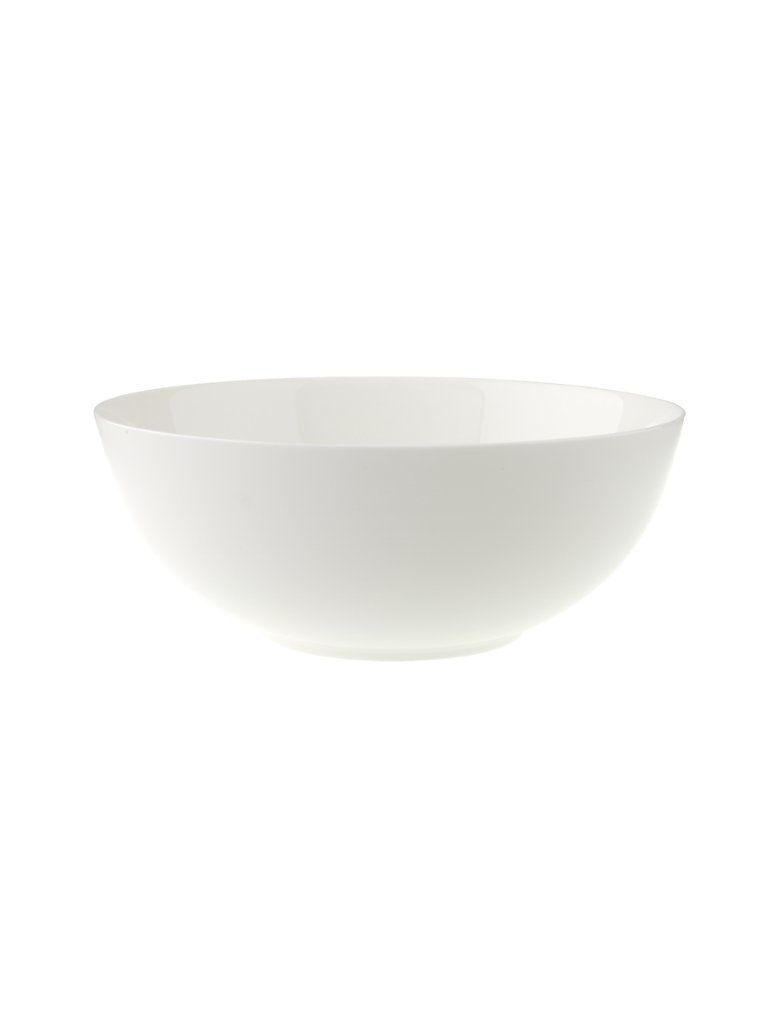 Villeroy & Boch - Royal Schüssel Rund Weiß, Spülmaschinenfest, Mikrowellensicher, Weiße Schale, Porzellanschüssel Weiß, Suppenschale,Salatschüssel, Bowl, Müslischale, Premium Porzellan