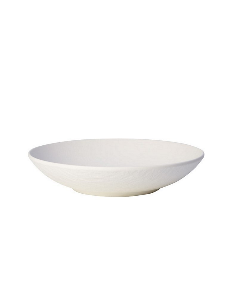 VILLEROY & BOCH Schale flach Manufacture Rock 24cm (Blanc) weiss