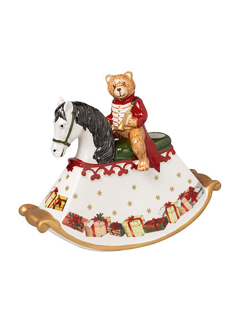 VILLEROY & BOCH Weihnachts Deko Schaukelpferd Toy's Delight  21,5x9x17cm bunt – Villeroy & Boch