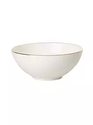 VILLEROY & BOCH SIGNATURE | Dessertschale "Anmut Gold" 13cm | weiss
