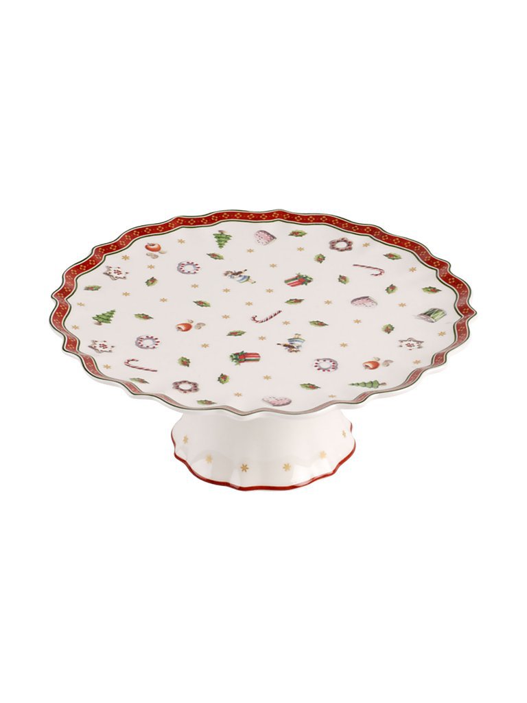 VILLEROY & BOCH Kuchenplatte auf Fuss klein 21cm Toys Delight bunt