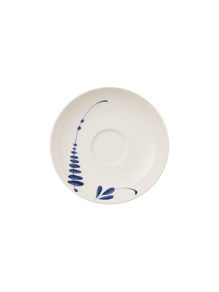 VILLEROY & BOCH Kaffee-Untertasse Vieux Luxembourg Brindille 14cm (Blau) blau