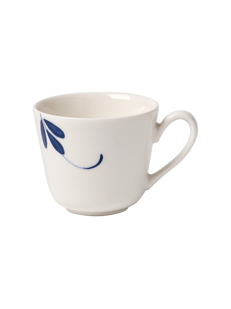 VILLEROY & BOCH Mokka/Espresso-Obertasse Vieux Luxembourg Brindille 0,10l (Blau) blau