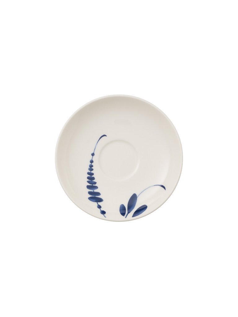 VILLEROY & BOCH Mokka/Espresso-Untertasse Vieux Luxembourg Brindille 12cm (Blau) blau