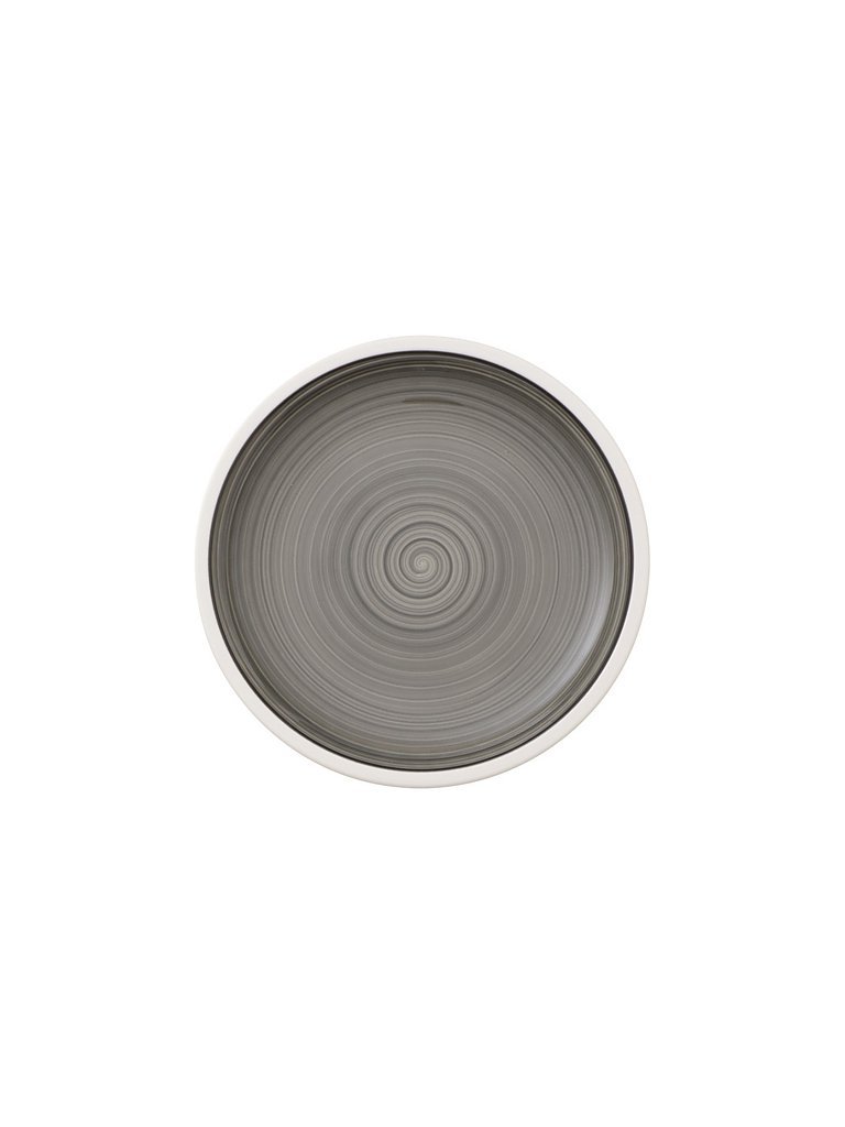 VILLEROY & BOCH Frühstücksteller Manufacture Gris 22cm (Grau) grau