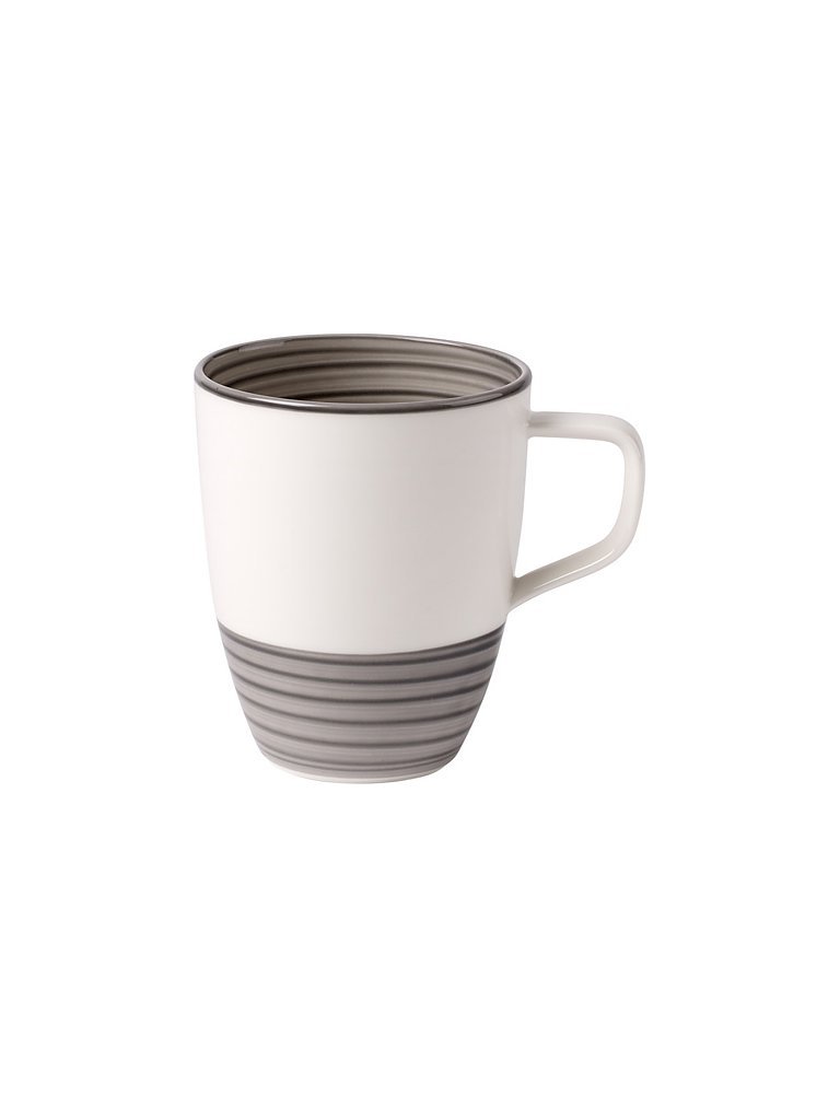 VILLEROY & BOCH Henkelbecher Manufacture Gris 0,38l (Grau) grau