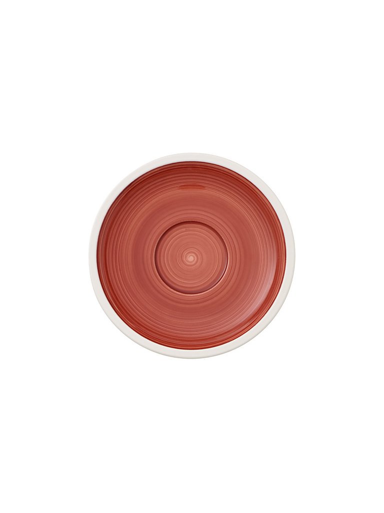 VILLEROY & BOCH Kaffee-Untertasse Manufacture Rouge 16cm (Rot) rot