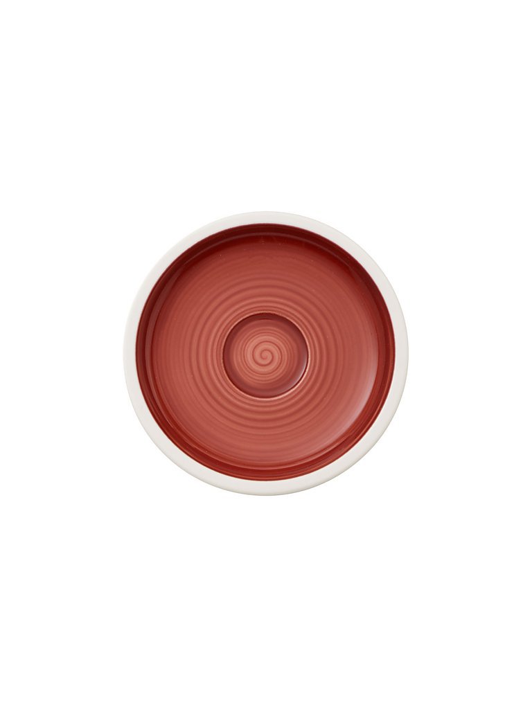 VILLEROY & BOCH Mokka/Espresso-Untertasse Manufacture Rouge 12cm (Rot) rot