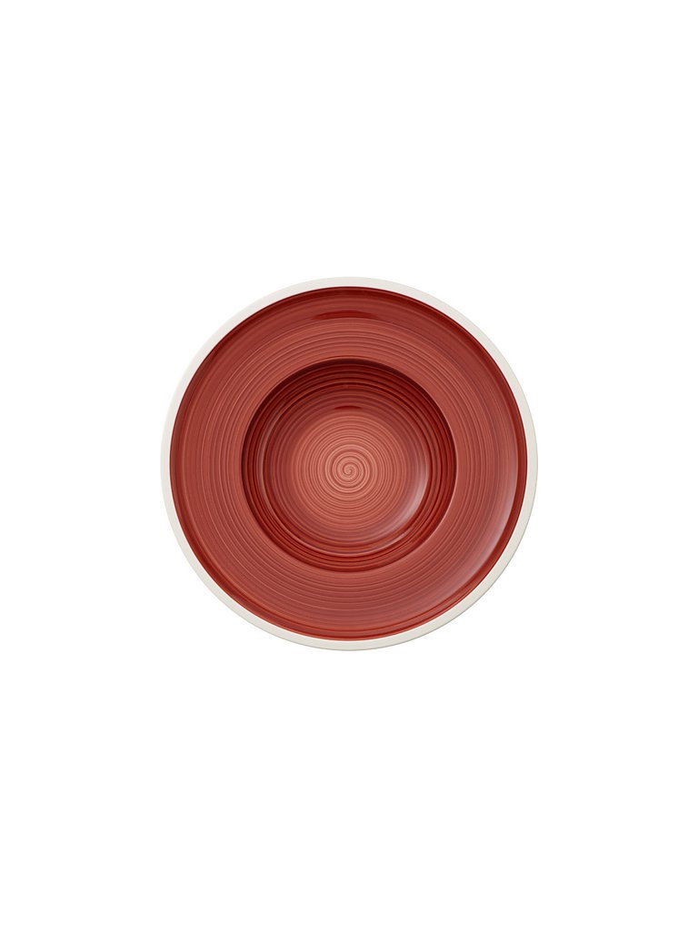 VILLEROY & BOCH Suppenteller Manufacture Rouge 25cm (Rot) rot