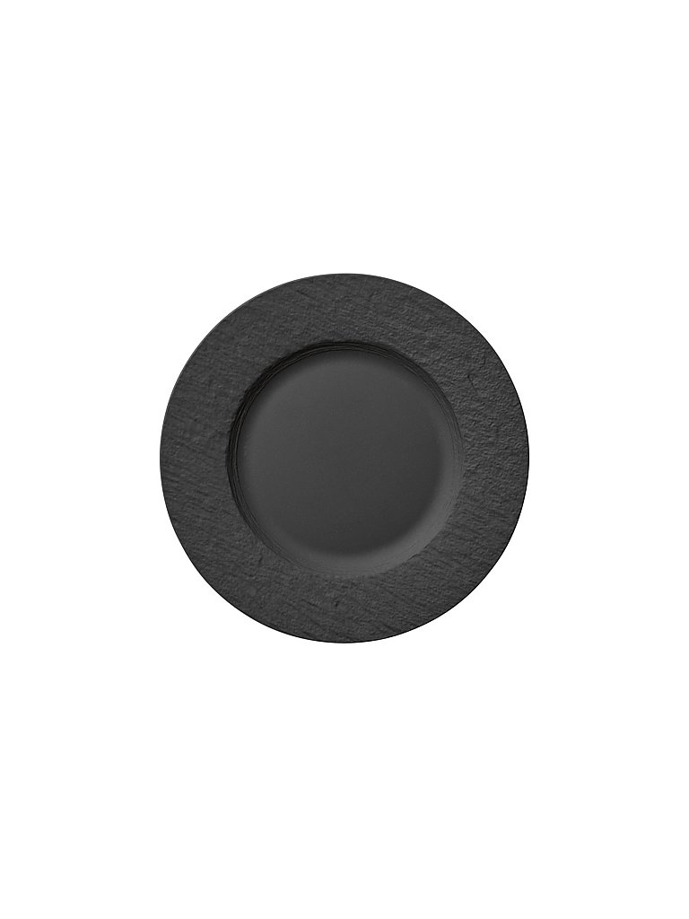 VILLEROY & BOCH Speiseteller Manufacture Rock 27cm (Schwarz) schwarz