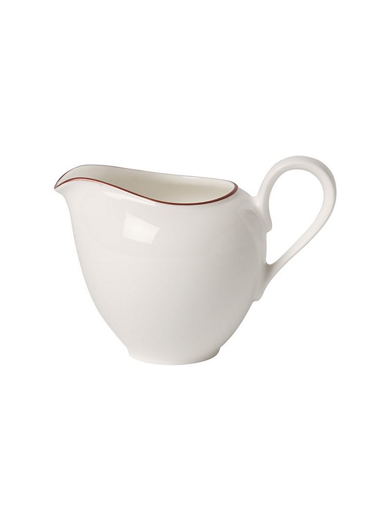 VILLEROY & BOCH Milchkännchen Anmut Rosewood 0,21l weiß
