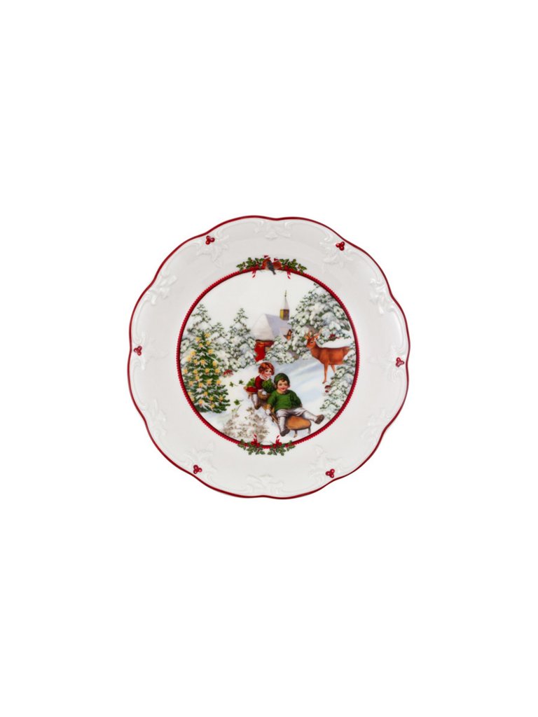 VILLEROY & BOCH Toys Fantasy - Schale gross Schlittenfaht 24,5x24,5cm bunt