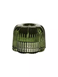 VILLEROY & BOCH | Kerzenständer 2in1 6x4,5cm FLEUR  | Dunkelgrün