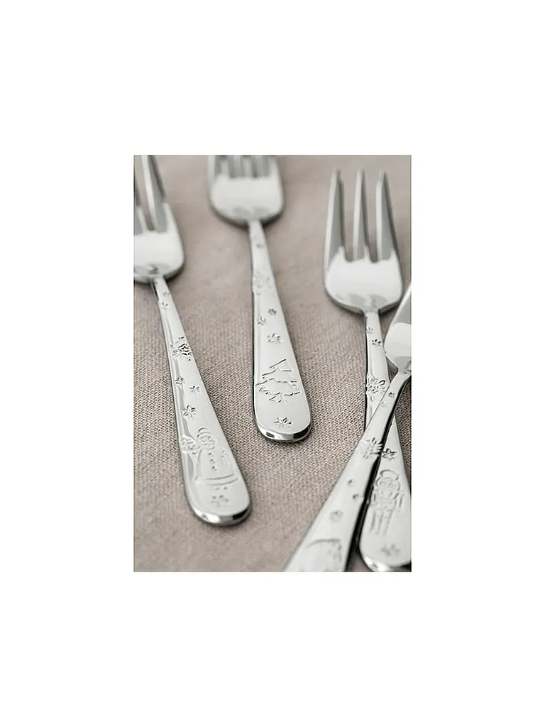 VILLEROY & BOCH | Kuchengabel Set 6-tlg. | Silber