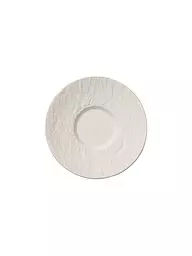 VILLEROY & BOCH | Mokka-/Espresso Untertasse "Manufacture Rock" 12cm (Blanc) | weiss