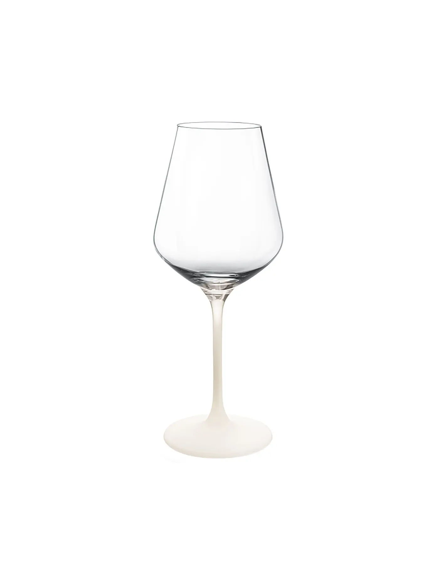 VILLEROY & BOCH | Rotweinglas 4er Set MANUFACTURE ROCK BLANC GLAS | weiss