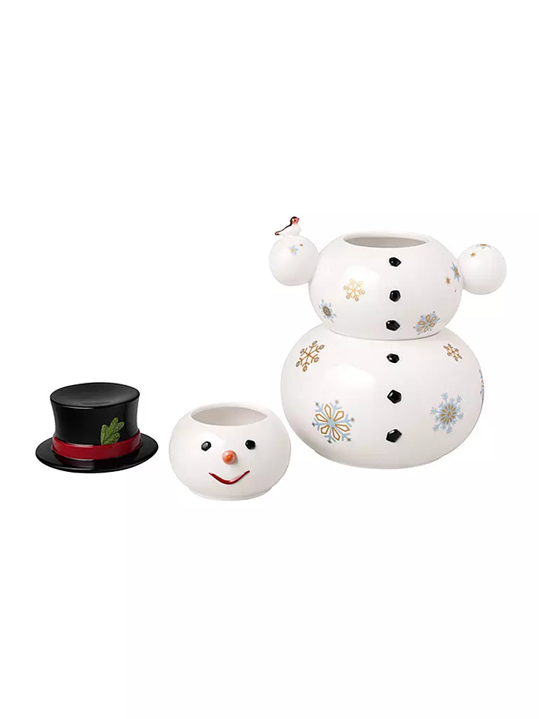 VILLEROY & BOCH | Weihnachtsdose 31cm SCHNEEMANN | 
