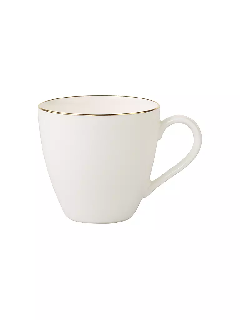 VILLEROY & BOCH SIGNATURE | Mokka-/Espressotasse "Anmut Gold" 0,10l | weiss