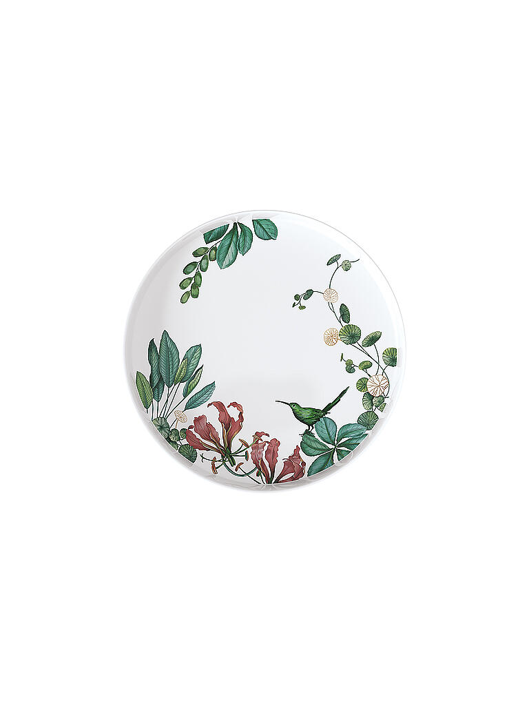 Villeroy & Boch Signature Avarua Speiseteller, 27 Cm - Weiß/bunt Mit Botanischem Dekor, Spülmaschinenfest