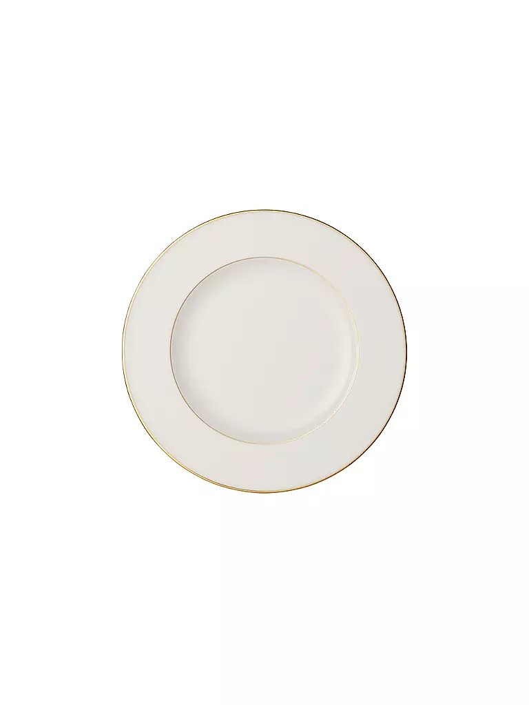 VILLEROY & BOCH SIGNATURE | Speiseteller "Anmut Gold" 27cm | weiss