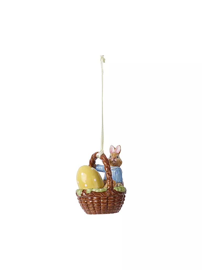VILLEROY & BOCH | Ei-Ornament Korb Max 6cm "Bunny Tales" | bunt