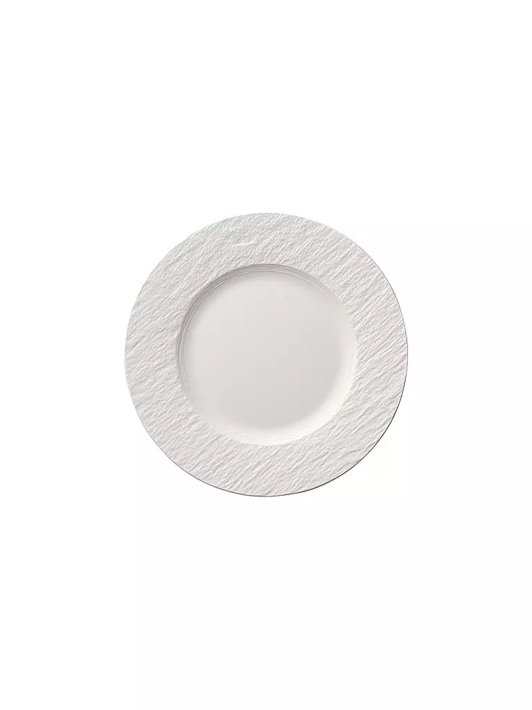 VILLEROY & BOCH | Frühstücksteller "Manufacture Rock" 22cm (Blanc) | weiss