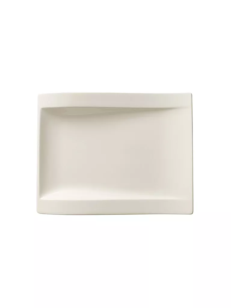 VILLEROY & BOCH | Frühstücksteller rechteckig "New Wave" 26x20cm | weiss