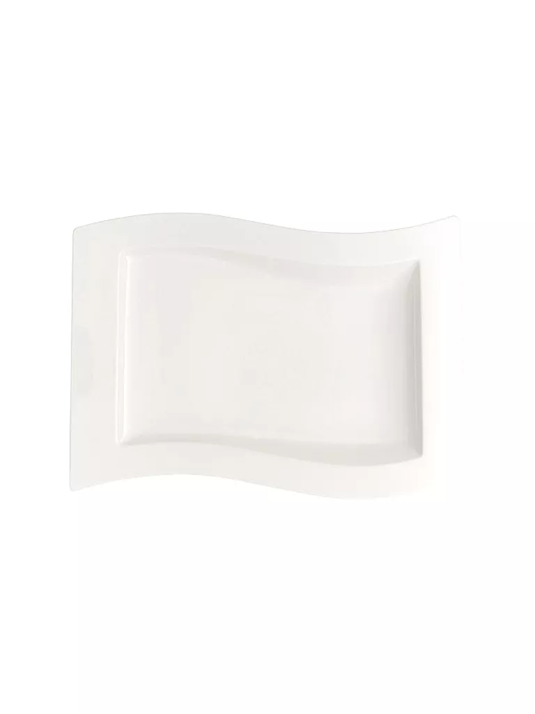 VILLEROY & BOCH | Gourmetteller "New Wave" 33x24cm | weiss