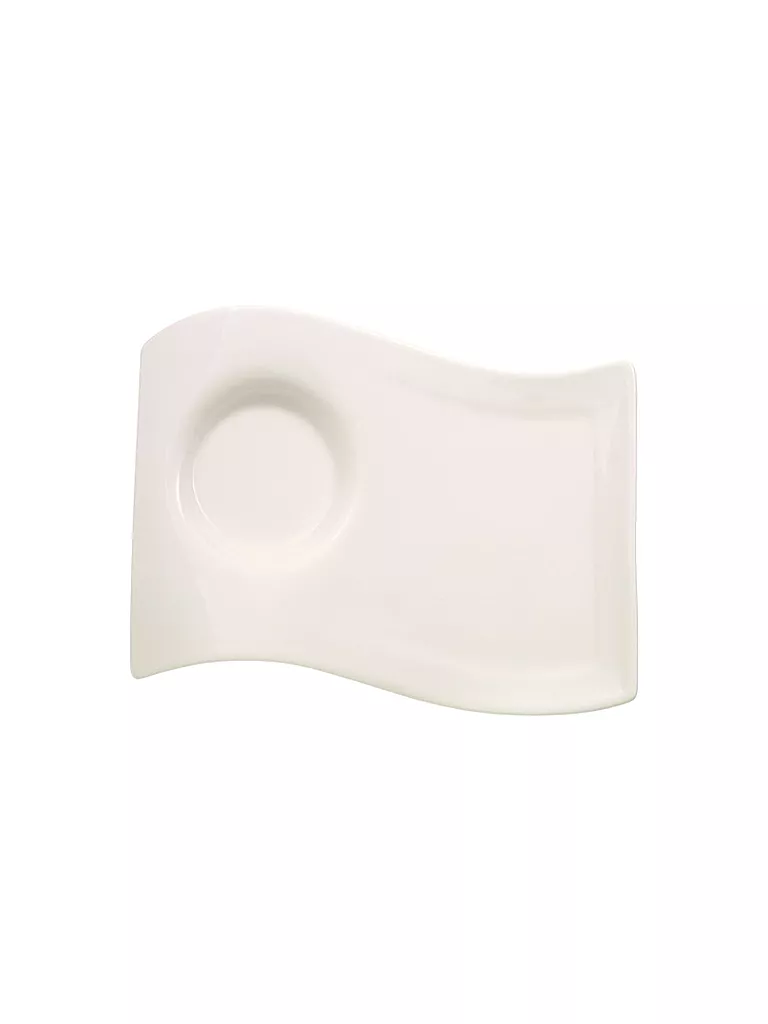 VILLEROY & BOCH | Partyplate gross "New Wave Caffè" 22x17cm | weiss