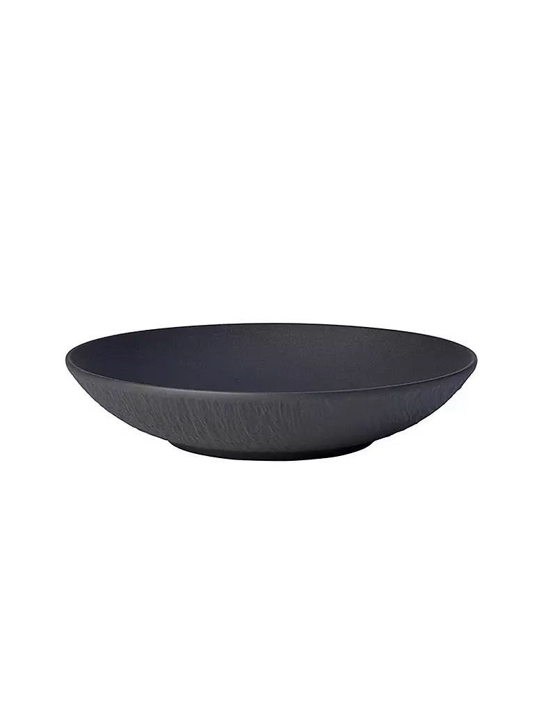 VILLEROY & BOCH | Schale flach "Manufacture Rock" 24cm (Schwarz) | schwarz