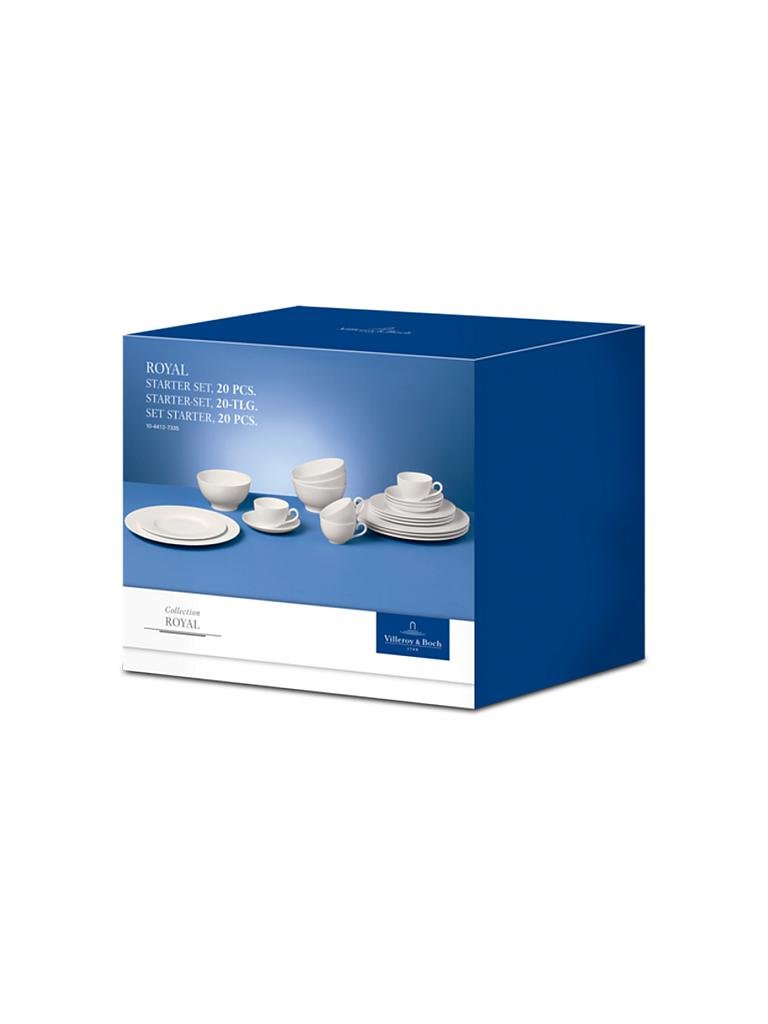 VILLEROY & BOCH | Starter Set "Royal" 20tlg  | weiß