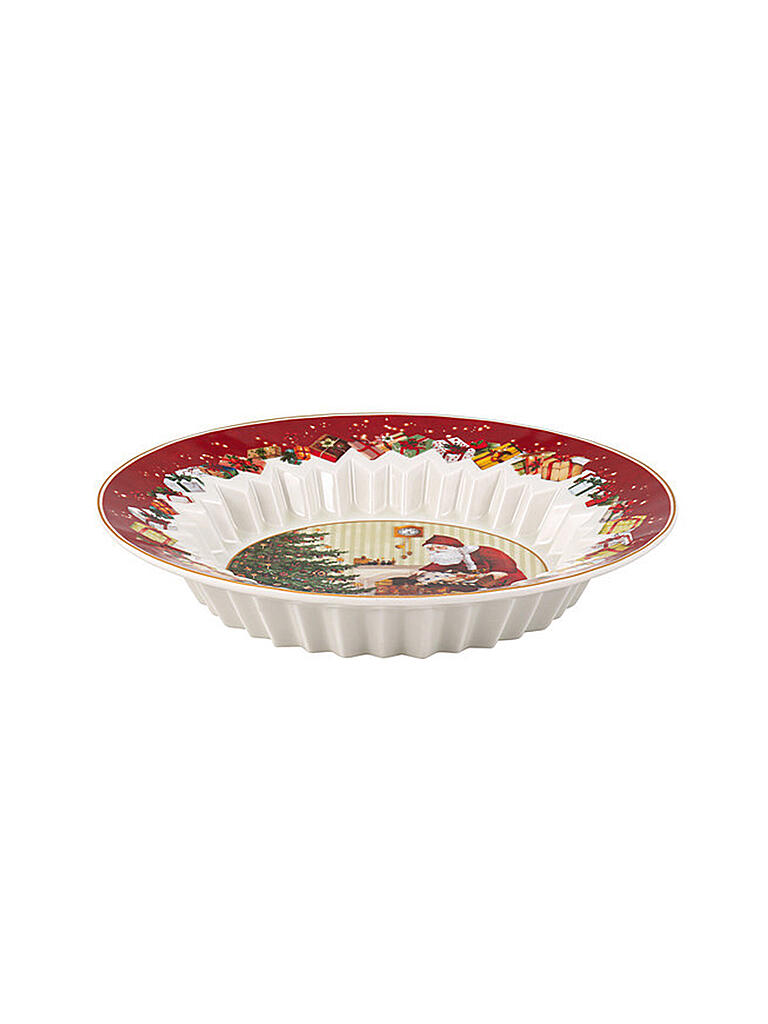 VILLEROY & BOCH | Toy's Fantasy Schale groß, Santa bringt Geschenke 25x25x5cm | bunt