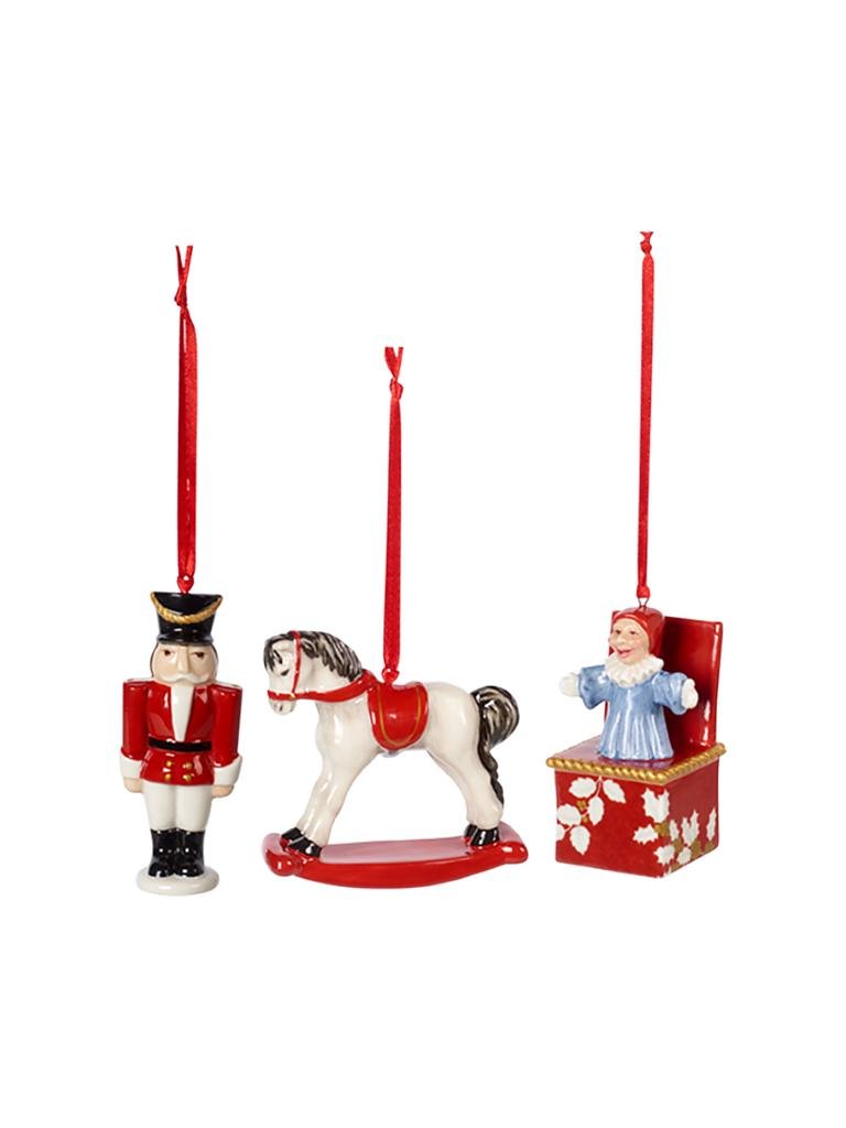 VILLEROY & BOCH | Weihnachtsschmuck Nostalgic Ornaments - Spielzeug Claus Set 9,5cm | bunt