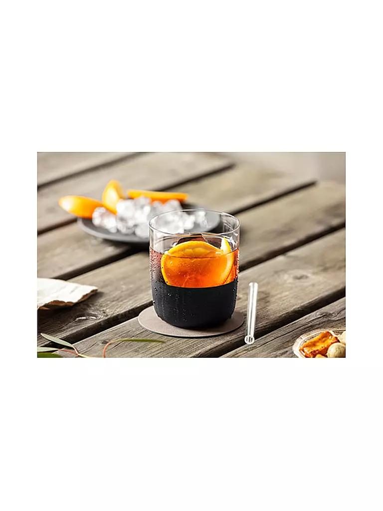 VILLEROY & BOCH | Whiskeyglas Set 4er MANUFACTURE ROCK 250ml | schwarz