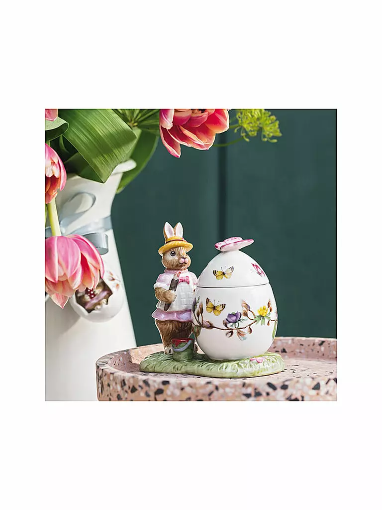 Boîte Villeroy & Boch Farmers Spring - Lapin De Pâques - Neuve En Porcelaine