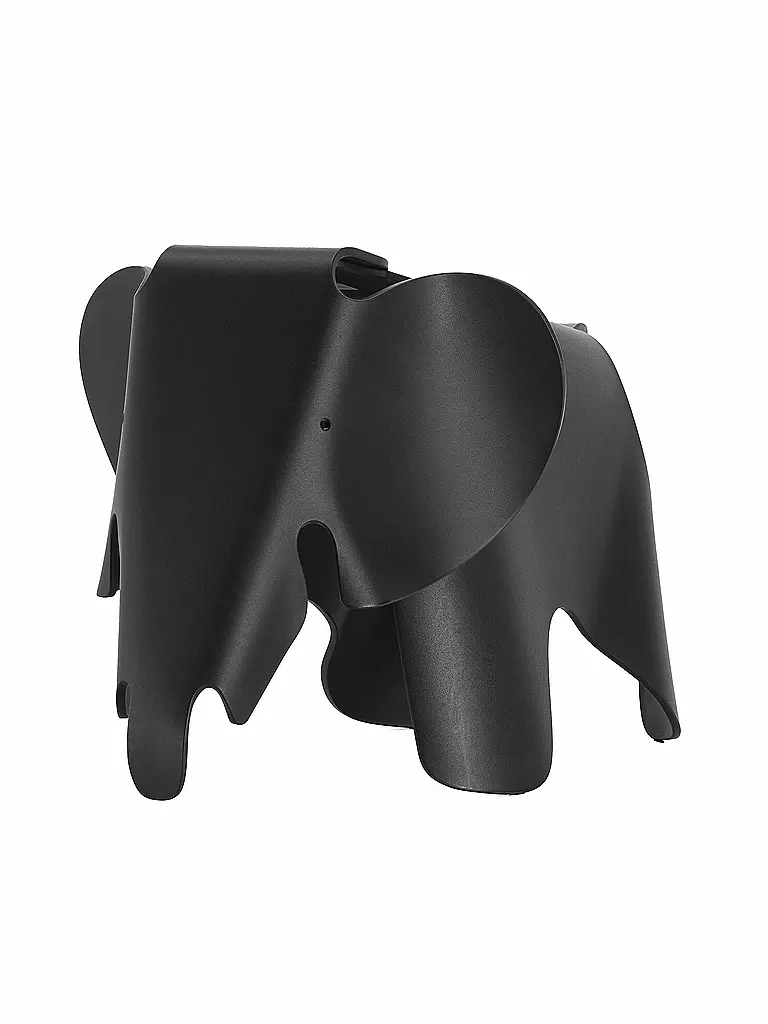VITRA | Deko Elefant Eames Small Schwarz | schwarz