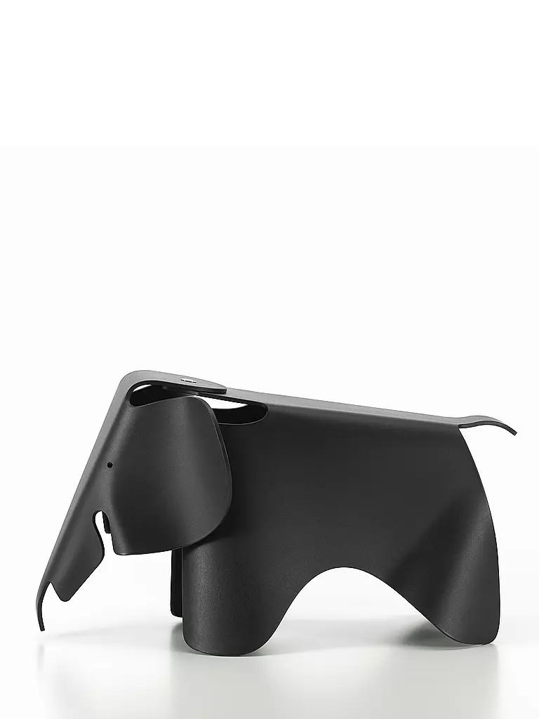 VITRA | Deko Elefant Eames Small Schwarz | schwarz