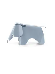 VITRA | Dekofigur - Eames Elephant Small Tiefschwarz | Hellblau