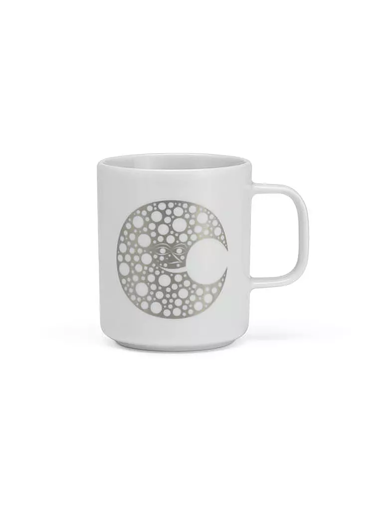 VITRA | Henkelbecher - Tasse Coffee Mug  Moon Silber | silber